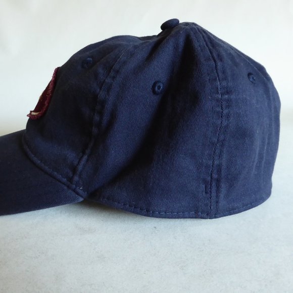 CREMIEUX JEANS BRAND SKULL & ANCHOR LOGO NAVY BASEBALL CAP HAT (PRE-OWNED) S/M - Picture 4 of 8